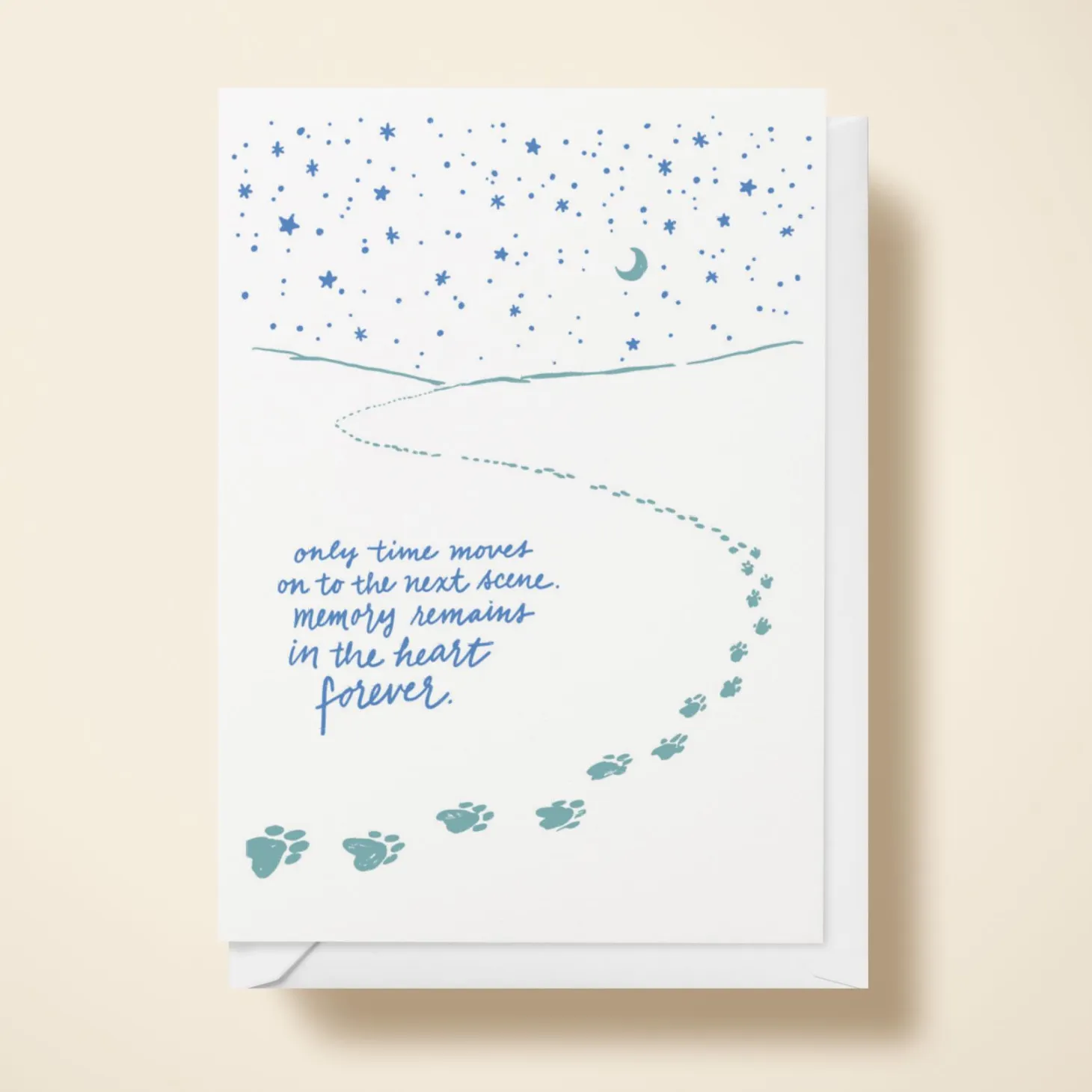 Paw Prints Under The Stars