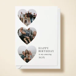 Photo Hearts Son