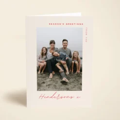 Seasons Greetings Signed Photo