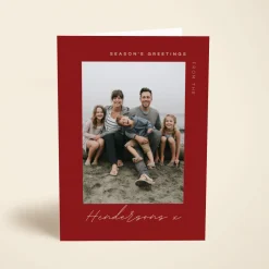 Seasons Greetings Signed Photo