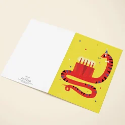 Snake Eats Birthday Cake