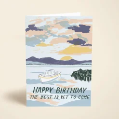 Sunrise Boat Birthday