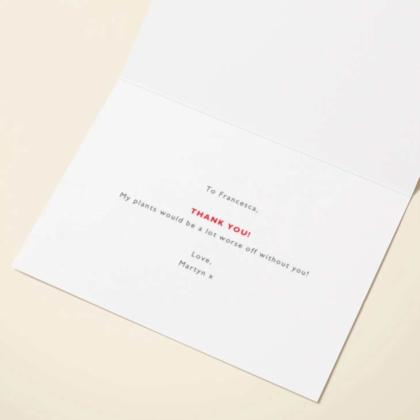 Thank You Berry Much
