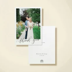 Thank You Calligraphy Portrait