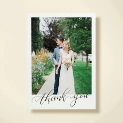 Thank You Calligraphy Portrait
