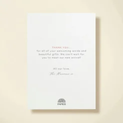 Thank You Minimal Photo Strip