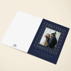 Typographic Christmas Photo