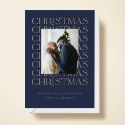Typographic Christmas Photo