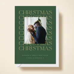 Typographic Christmas Photo