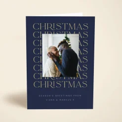 Typographic Christmas Photo