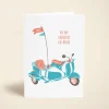 Vespa And Sidecar