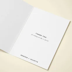 Wedding Thank You Triptych