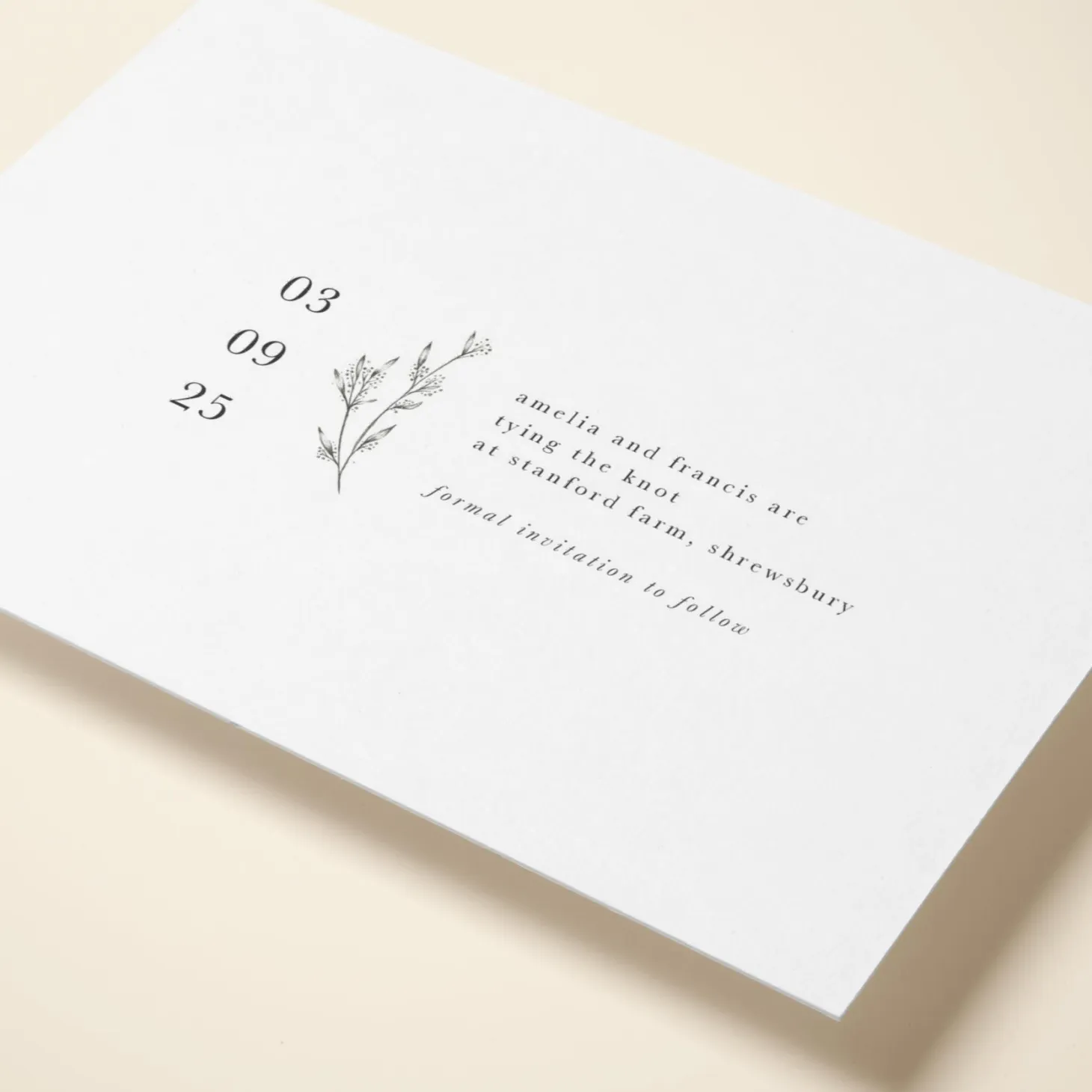Wildflower Monogram