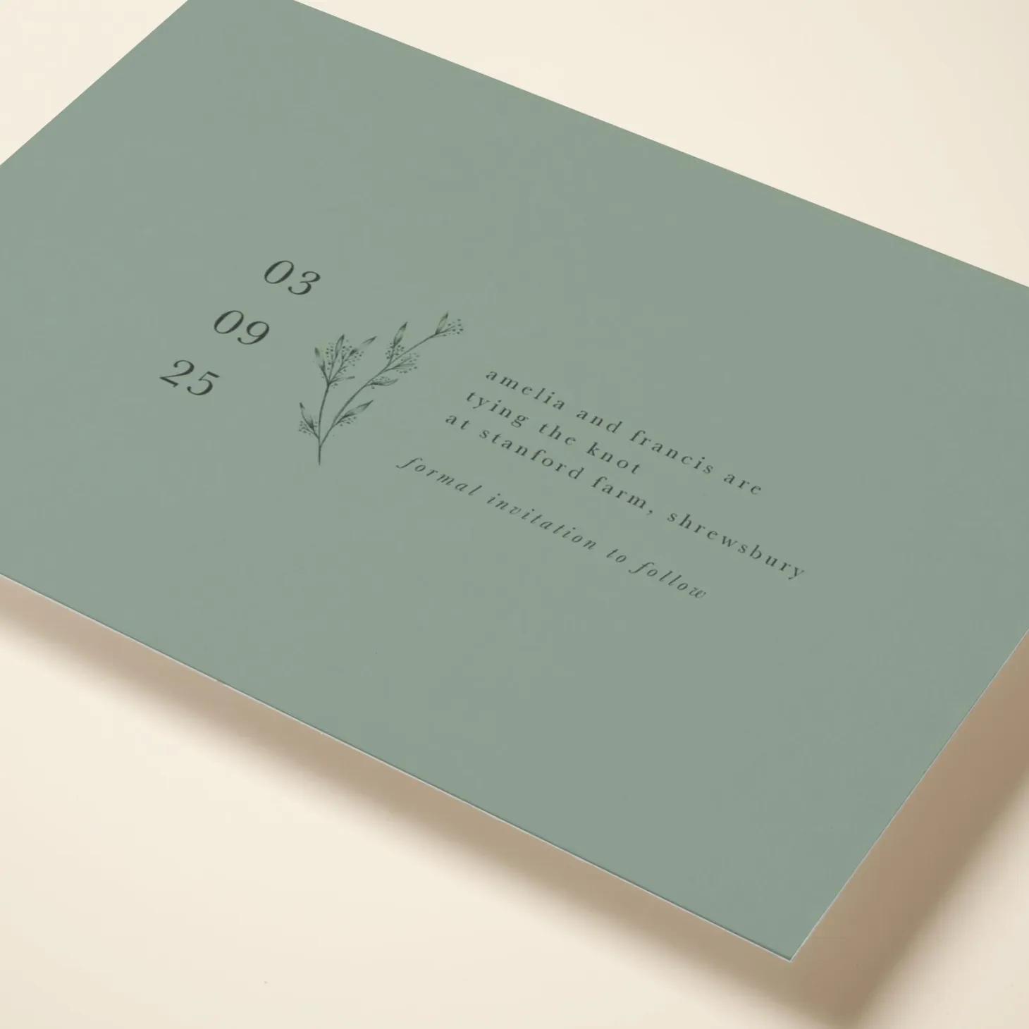 Wildflower Monogram