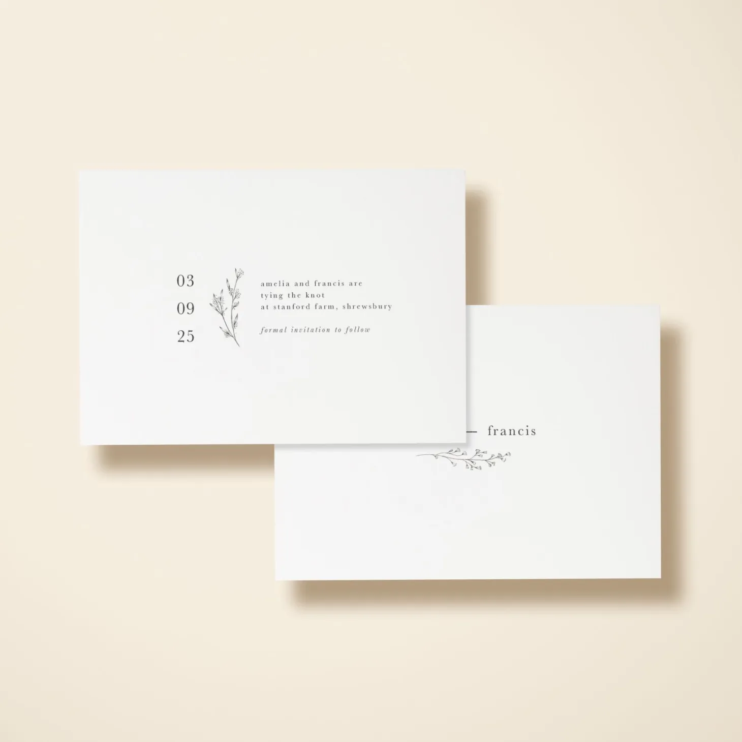 Wildflower Monogram