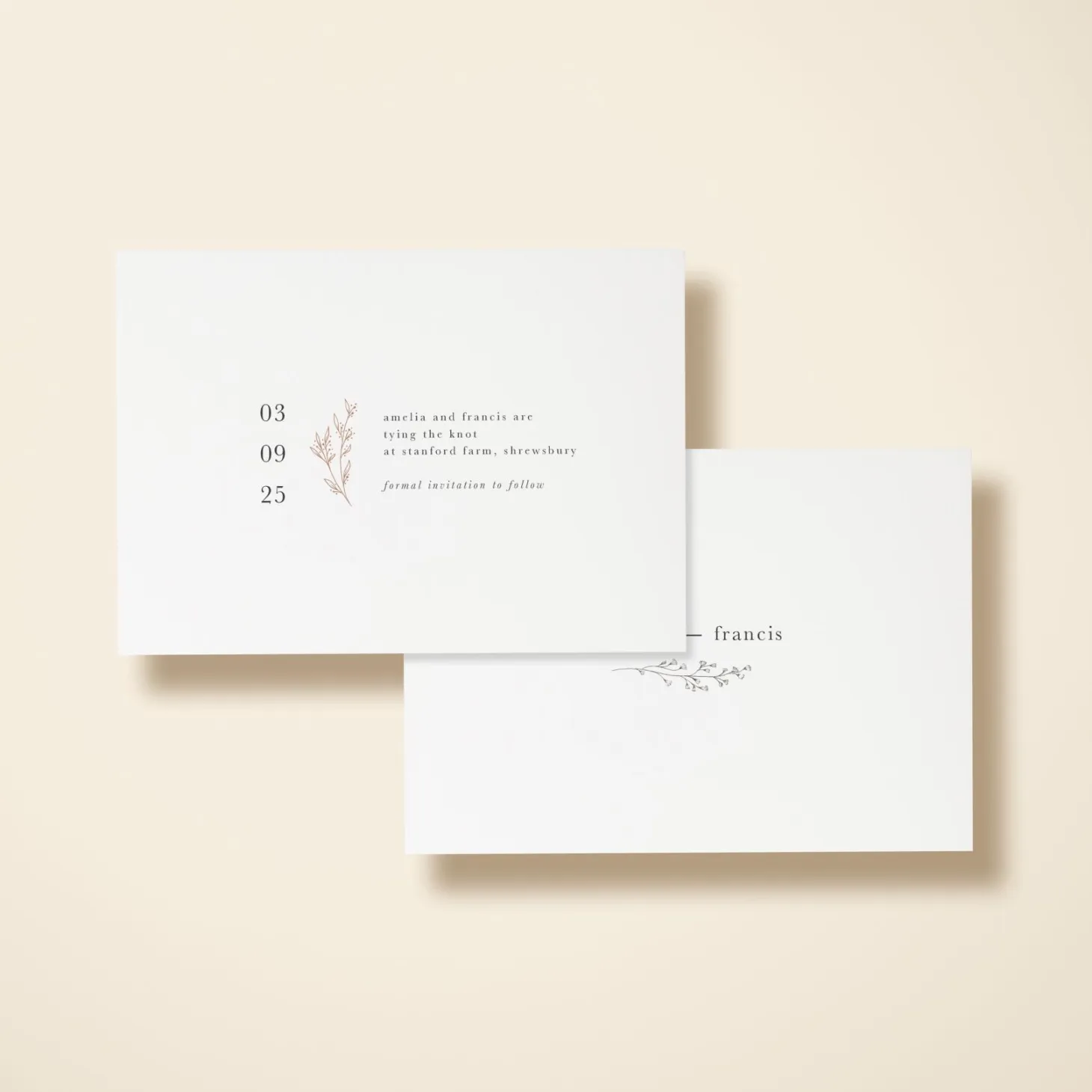 Wildflower Monogram