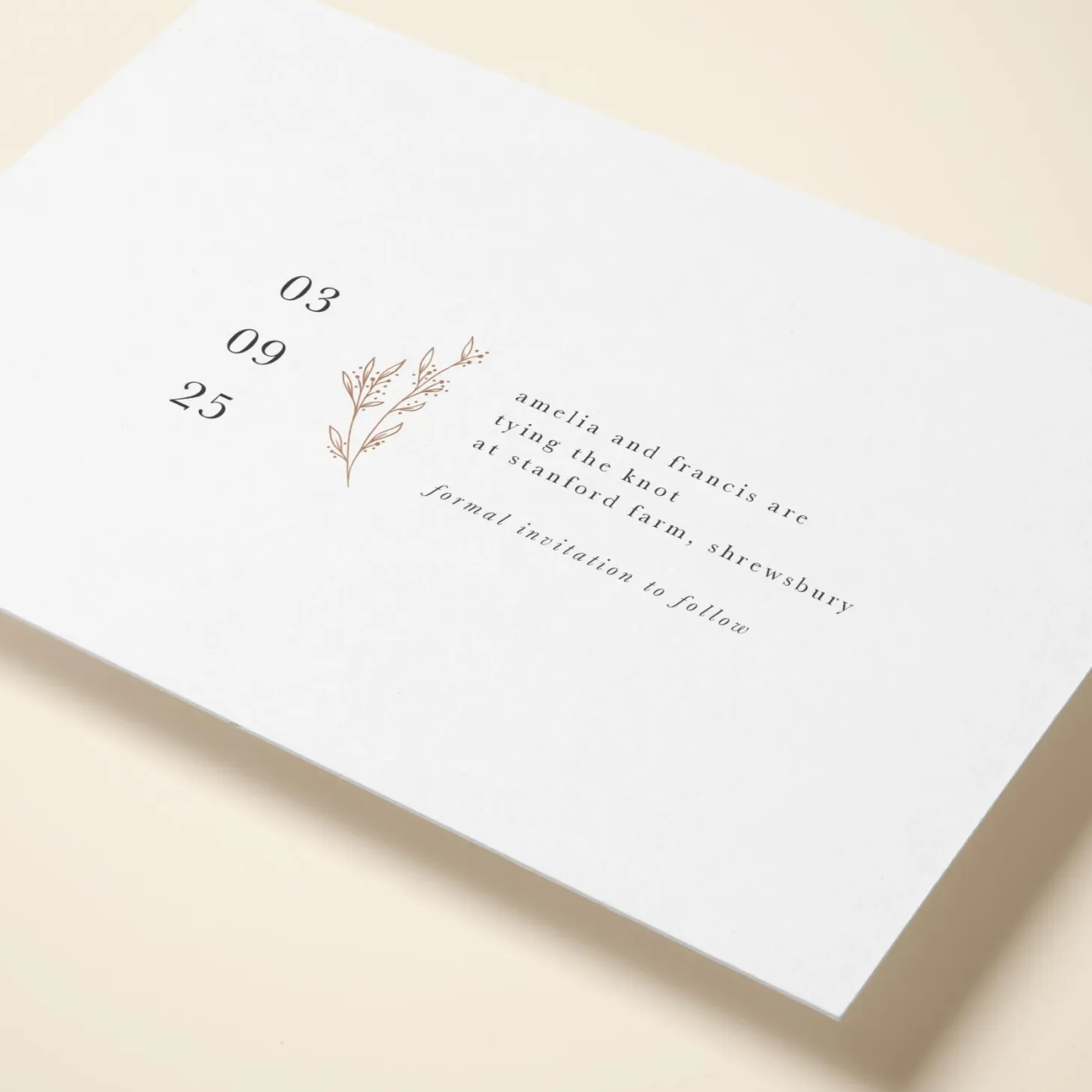 Wildflower Monogram