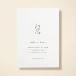 Wildflower Monogram