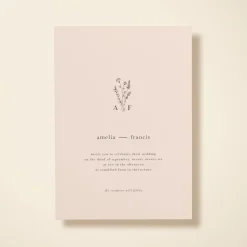 Wildflower Monogram