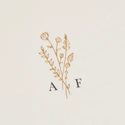 Wildflower Monogram