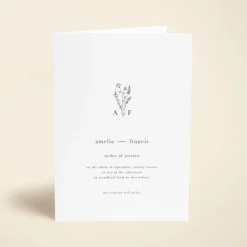 Wildflower Monogram