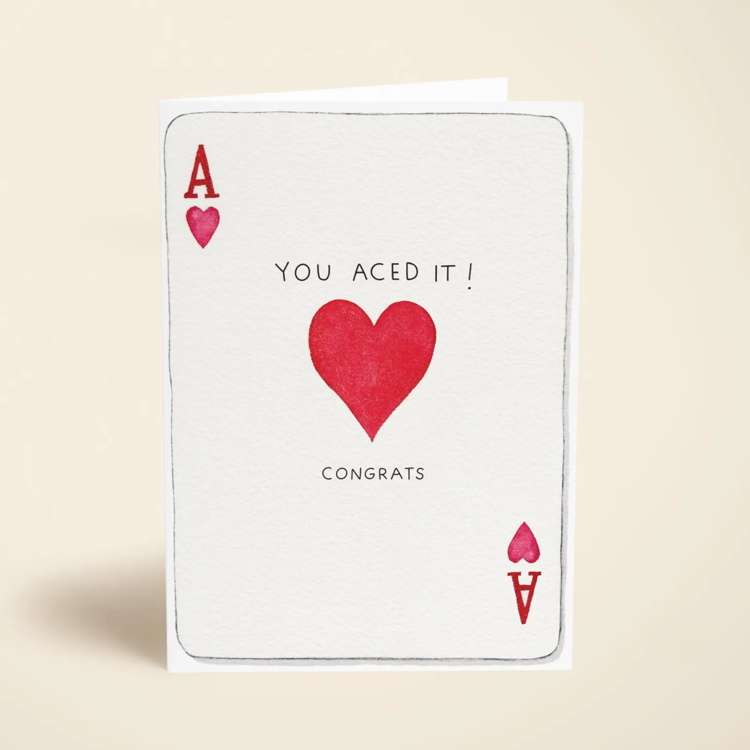 You Aced It